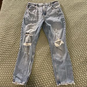 Abercrombie and fitch skinny high rise jeans